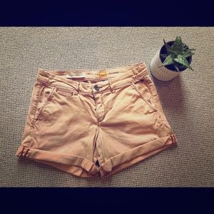 Anthropologie Pilcro Light Orange Shorts 27